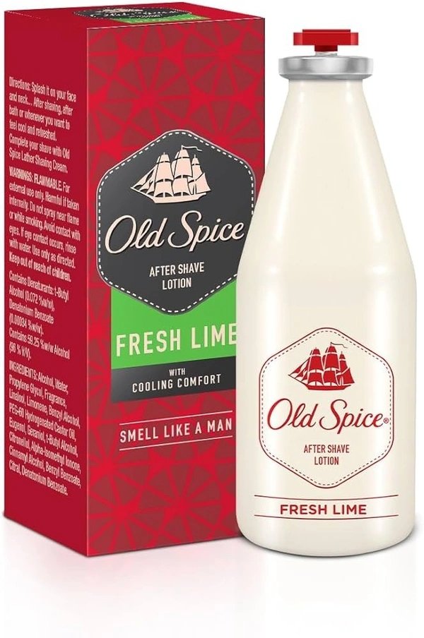 Old Spice After Shave Lotion Fresh Lime, 50 ml - 50 ml