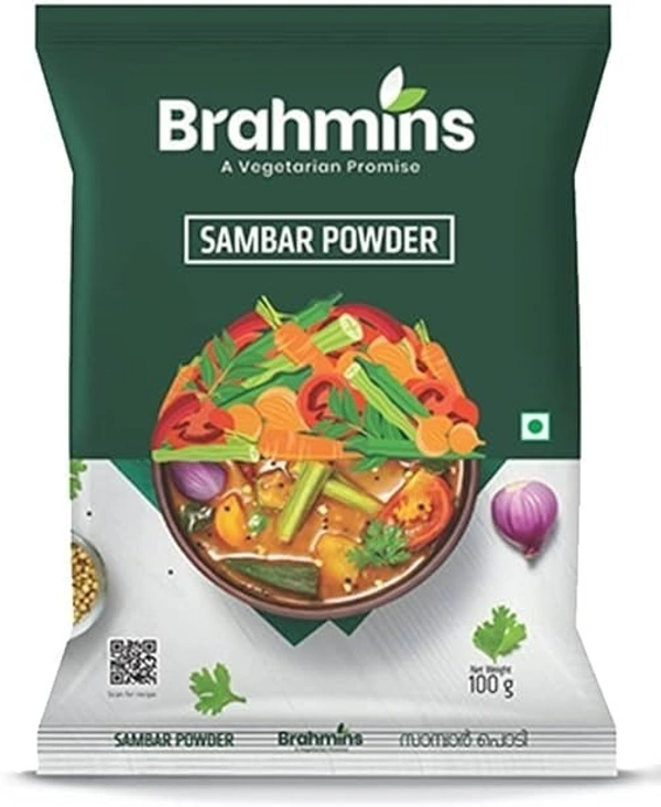 Brahmins Sambar Powder Pouch, 100g - 100g