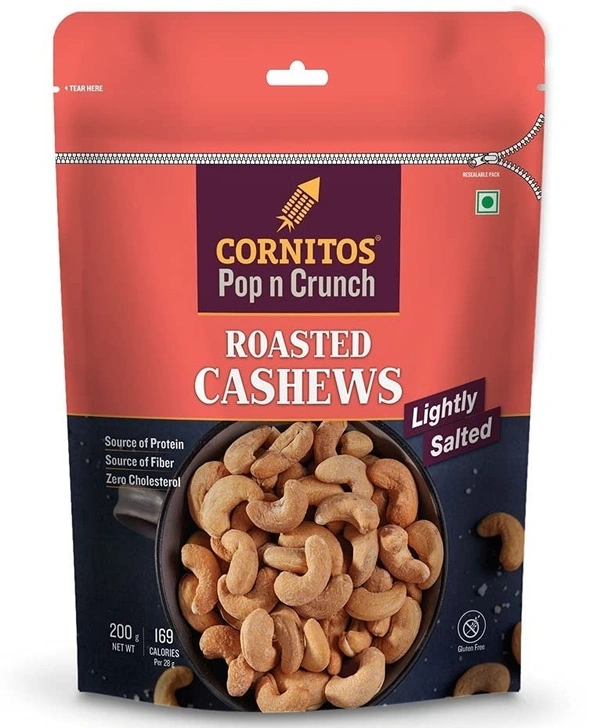 Cornitos Roasted Cashew, 200g - 200g