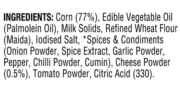 Doritos Nacho Chip Namkeen Nacho Cheese Flavour, 100g - 100g