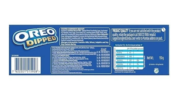 Cadbury Oreo Cadbury Dipper, 150g