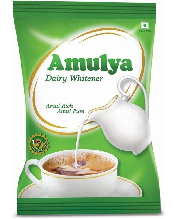 Amulya Dairy Whitener Pouch, 1 kg - 1-kg