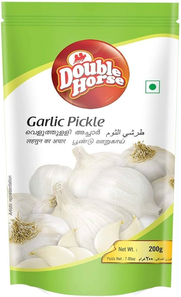 Double Horse Garlic Pickle 200g - 200g