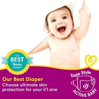 Pampers Active Baby Medium 20 Diapers (20 Nos)
