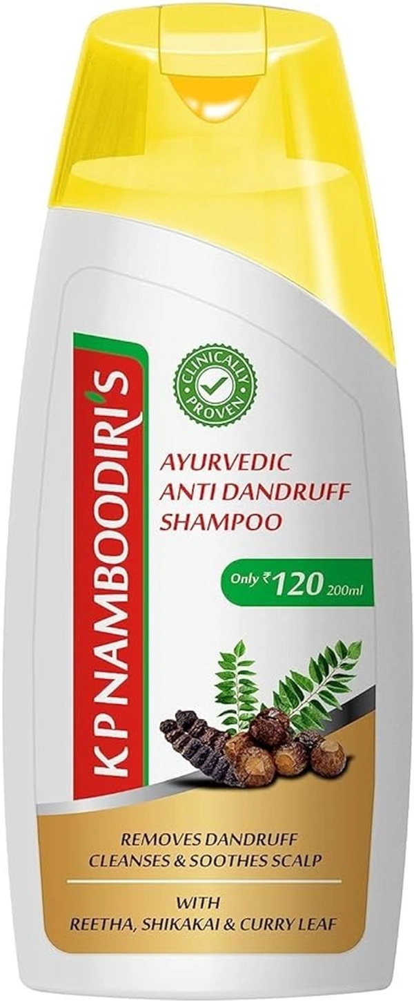 K.P Namboodiri's KP Namboodiris Ayurvedic Anti Dandruff Shampoo,200 ml - 200 ml