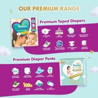 Pampers Active Baby Medium Size Diapers (90 Nos)