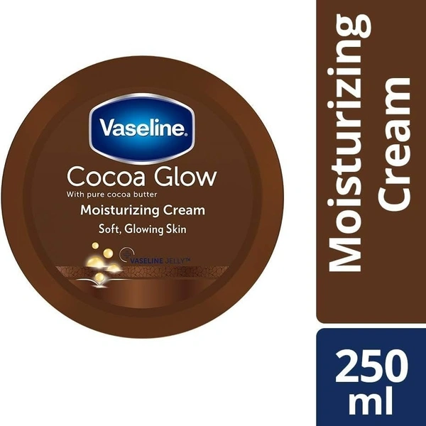 Vaseline Cream Cocoa Glow Moisturising 250ml - 250ml