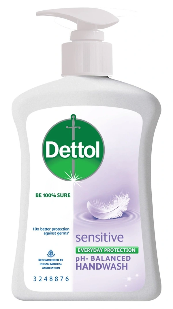 Dettol Sensitive Hand Wash / Refill Combo, 200 ml