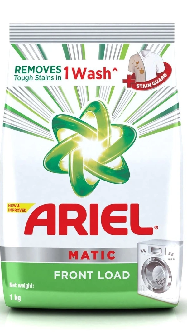 Home Care Ariel Anti-Germ Front& Top Load Detergent Washing Powder Carton, 1 kg - 1 Kg