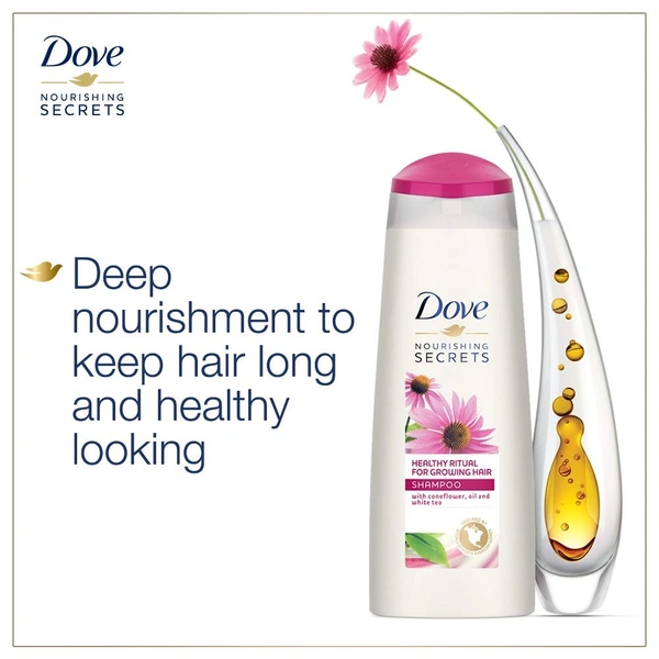 Dove Healthy Ritual For Growing Hair Shampoo, 340 ml - 340 ml