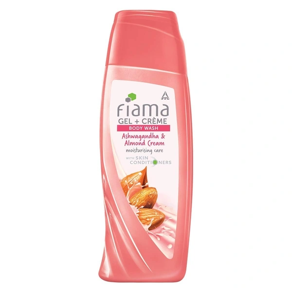 Fiama Gel + Creme Body Wash, Ashwagandha& Almond Cream, 200 ml - 200ml
