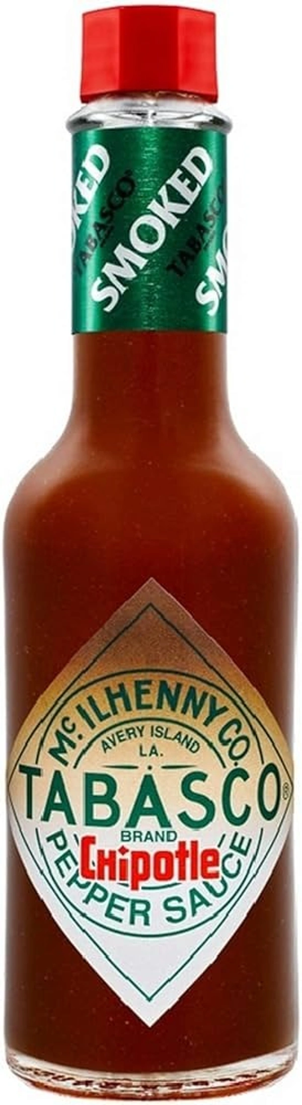 Tabasco Chipotle Pepper Sauce Smoked, 60 ml - 60 ml