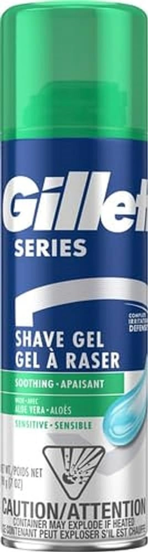 Gillette Shave Gel Sensitive Skin 33%  Sensitive