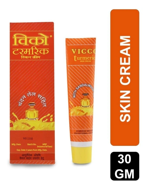 Vicco Turmeric Skin Cream, 30g - 30g