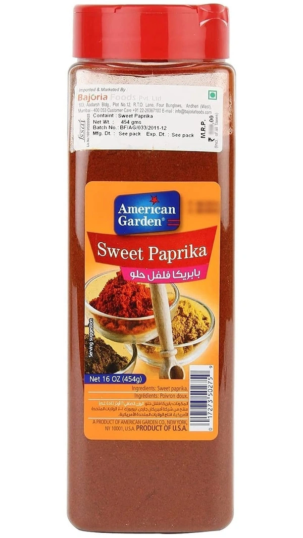 American Garden Sweet Paprika, 454g - 454g