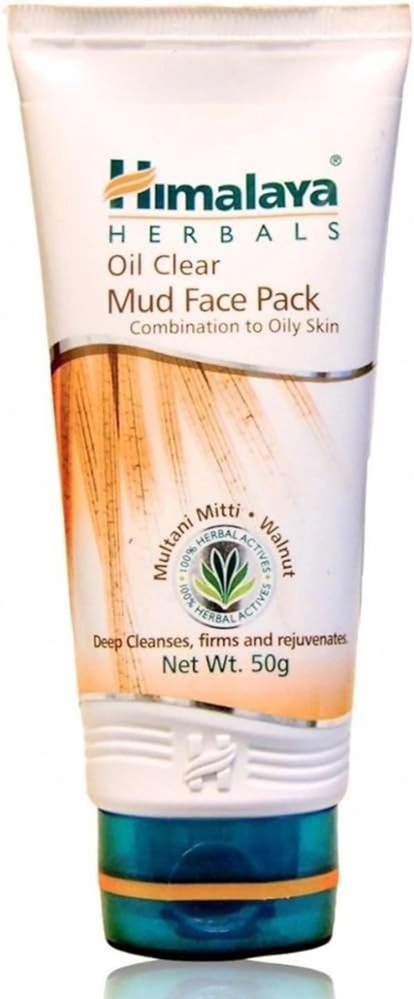 Himalaya Oil Clear Mud Face Mask, 50g - 50g