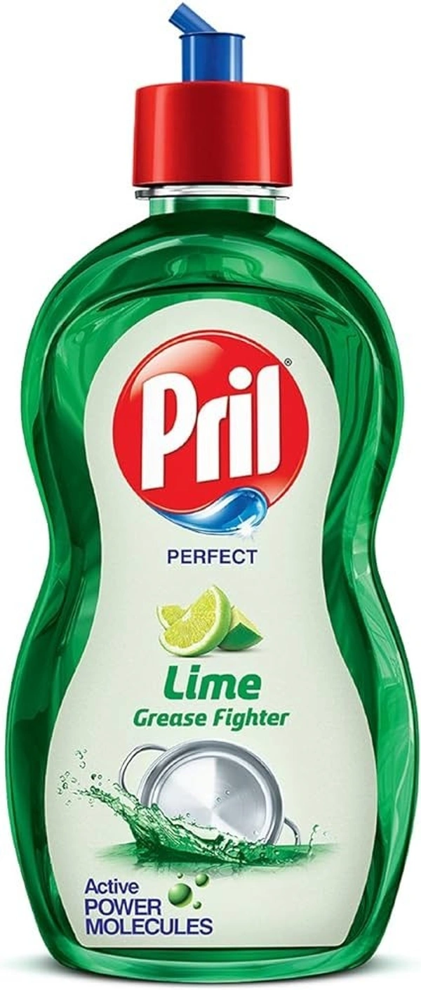 Pril Lime Grease Fighter Free Durascrub, 425 ml - 425 ml