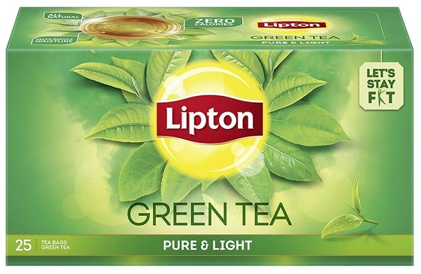 Lipton Green Tea  Pure & Light, 25 Bags - 25 Bags