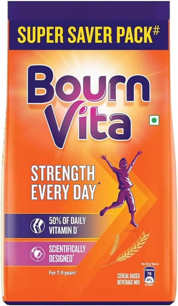 Bournvita Cadbury Health Drink, 1kg Pouch - 1Kg