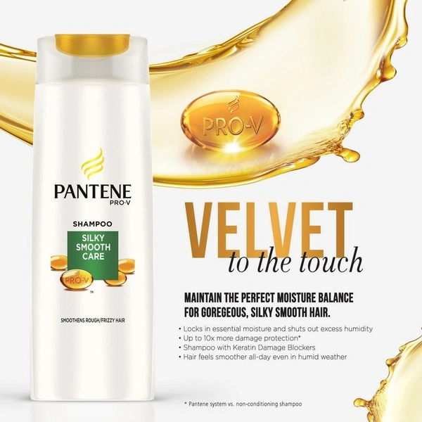 Pantene Silky Smooth Care Shampoo, 360 ml - 360 ml