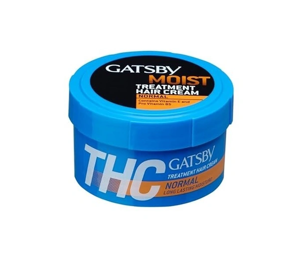 Gatsby Treatment Hair Cream Normal (Jar), 70g - 70g