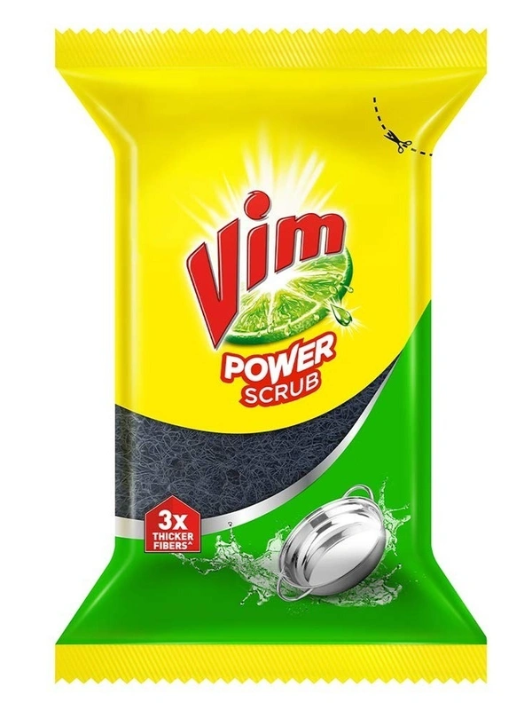 Vim Power Scrub 3X Thicker, 1 pcs - 1 pcs
