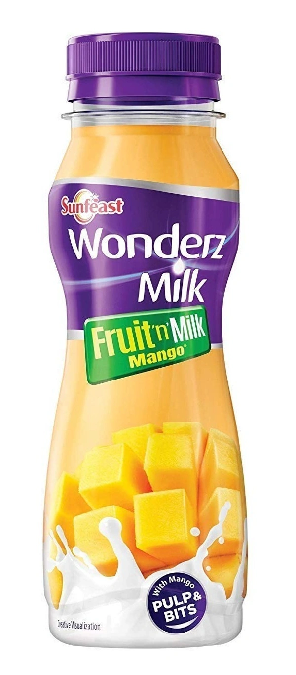 Sunfeast Wonderz Milk - Mango, 200ml - 200ml