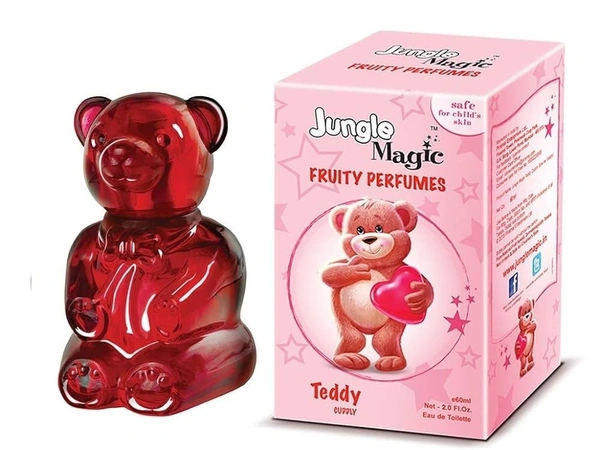 Jungle Magic Fruity Perfumes Teddy Cuddly (age 5+), 60 ml - 60 ml