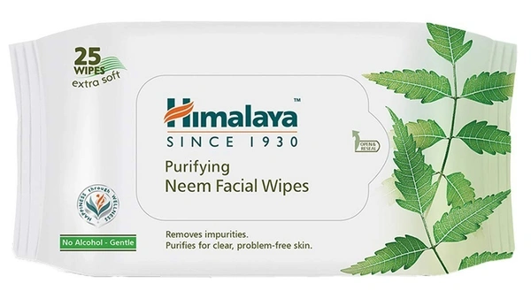 Himalaya Purifying Neem Facial Wipe, 25 wipes - 25 wipes