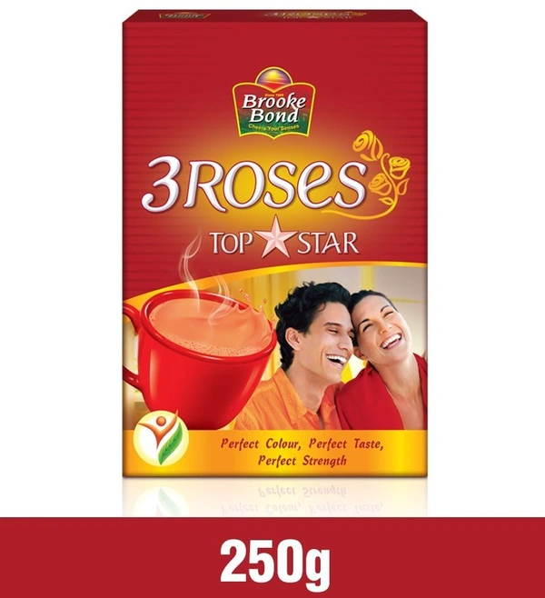 3 Roses Dust Tea, 250g Carton - 250g