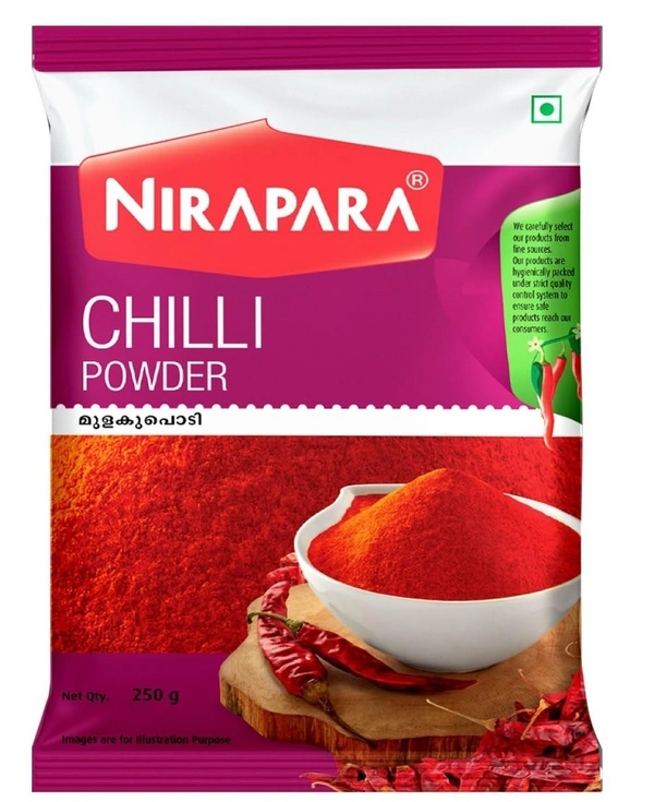 Nirapara Chilly Powder Pouch, 250g - 250g
