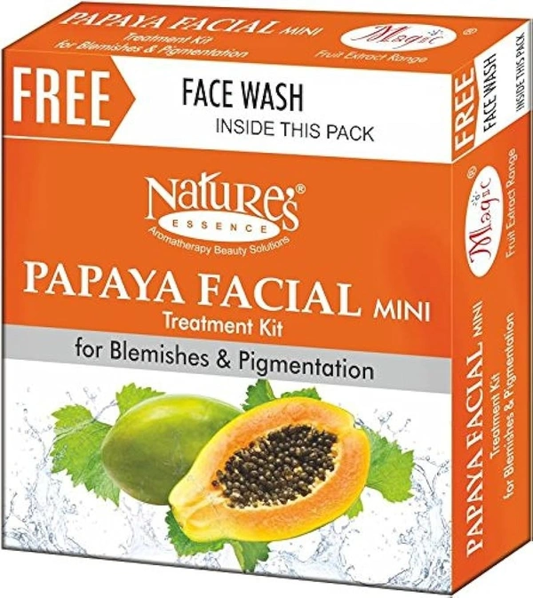 Nature's Facial Mini Kit Papaya, 52g - 52g