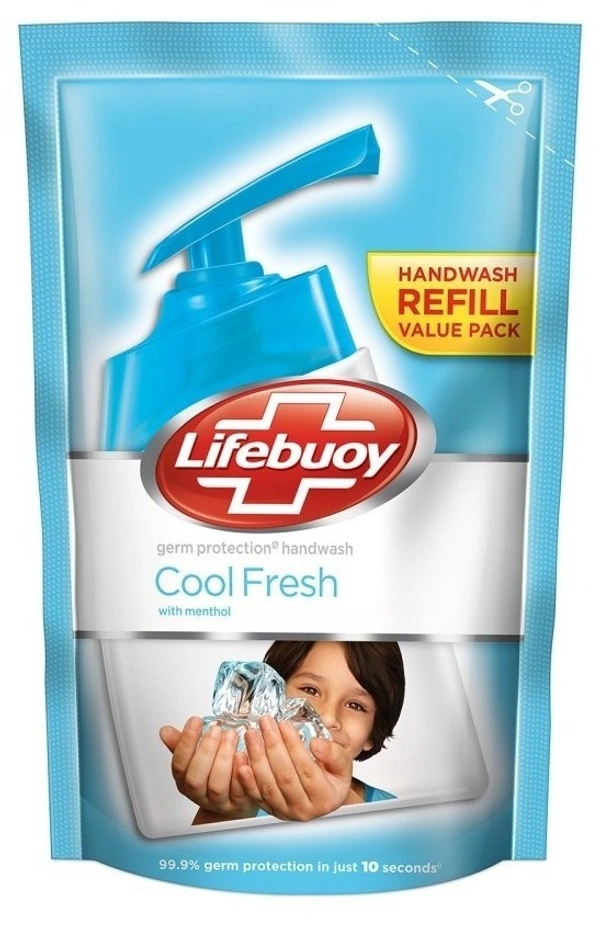 Lifebuoy Cool Fresh Hand Wash, 185 ml