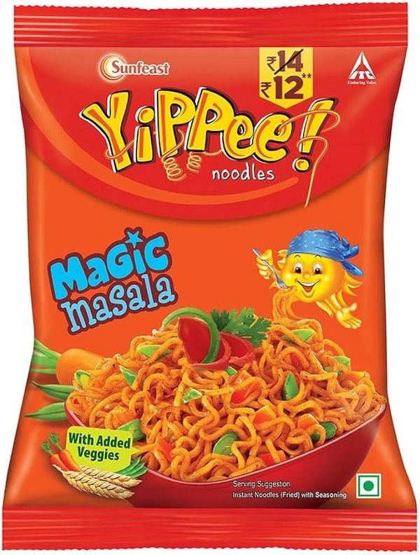 Yippee Sunfeast Yippee Noodles Magic Masala Pouch, 67g - 67g