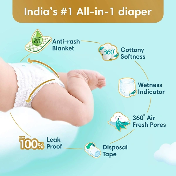 Pampers Diapers Premium Care Pants Medium, 54 pants