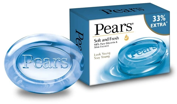 Pears Soft And Freshglycerin Soap 125g - 125gm