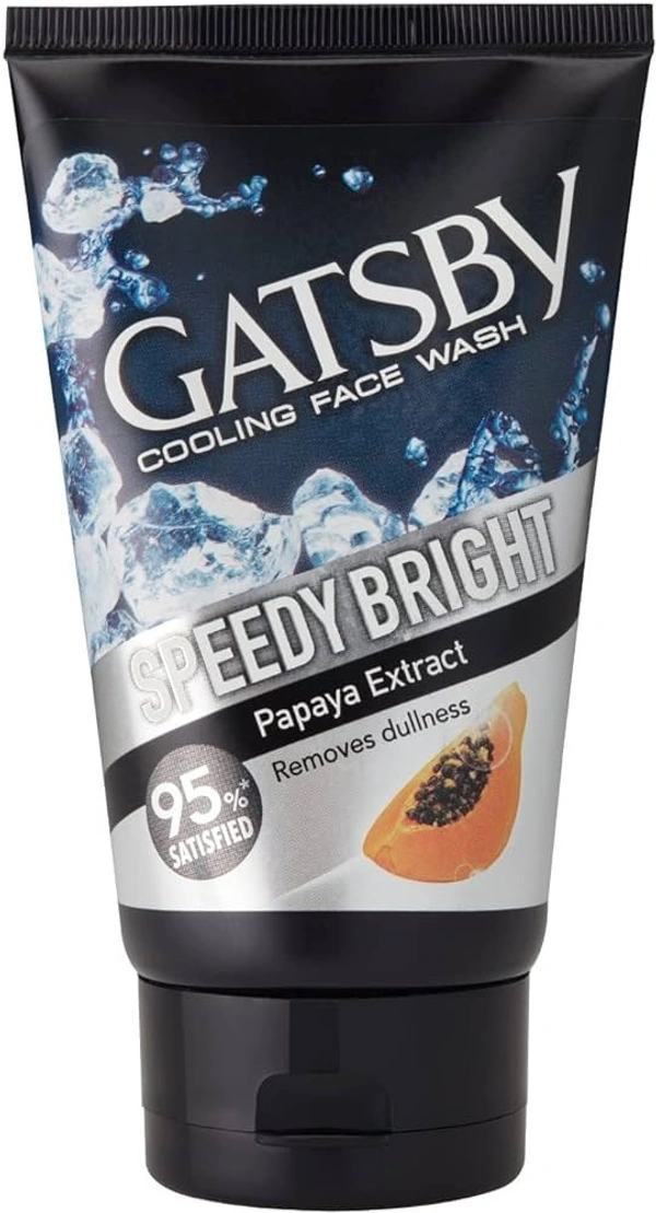 Gatsby Speedy Bright Papaya Extract Facewash, 50g - 50g