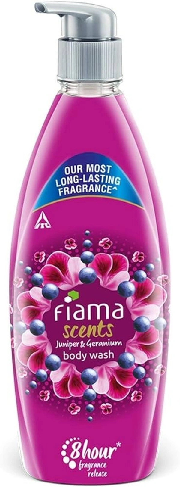 Fiama Scents Body Wash With Juniper& Geranium, 100 ml - 100 ml