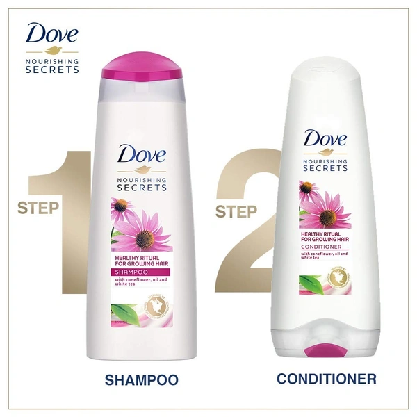 Dove Healthy Ritual For Growing Hair Shampoo, 340 ml - 340 ml