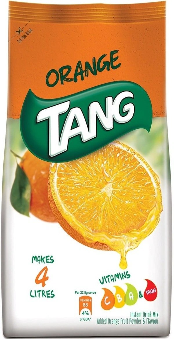 Tang Orange Instant Drink Mix, 500g - 500g
