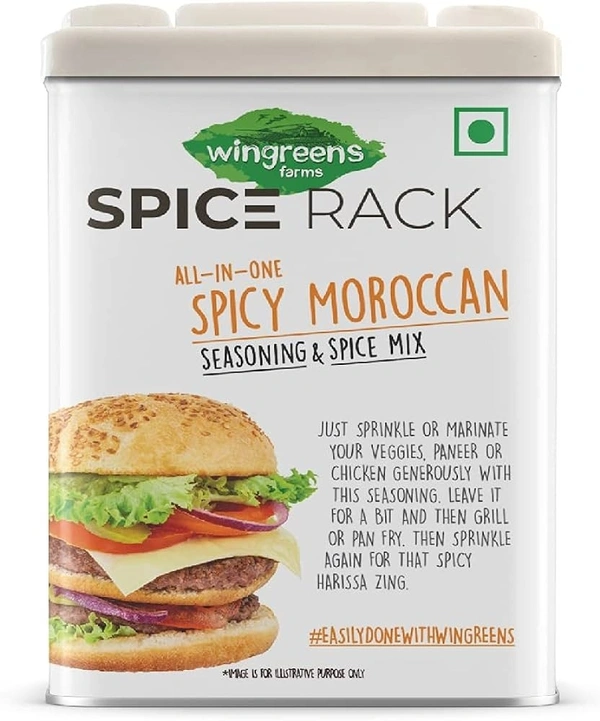 Wingreens All In One Spicy Moroccan Seasoning, 50g - 50g
