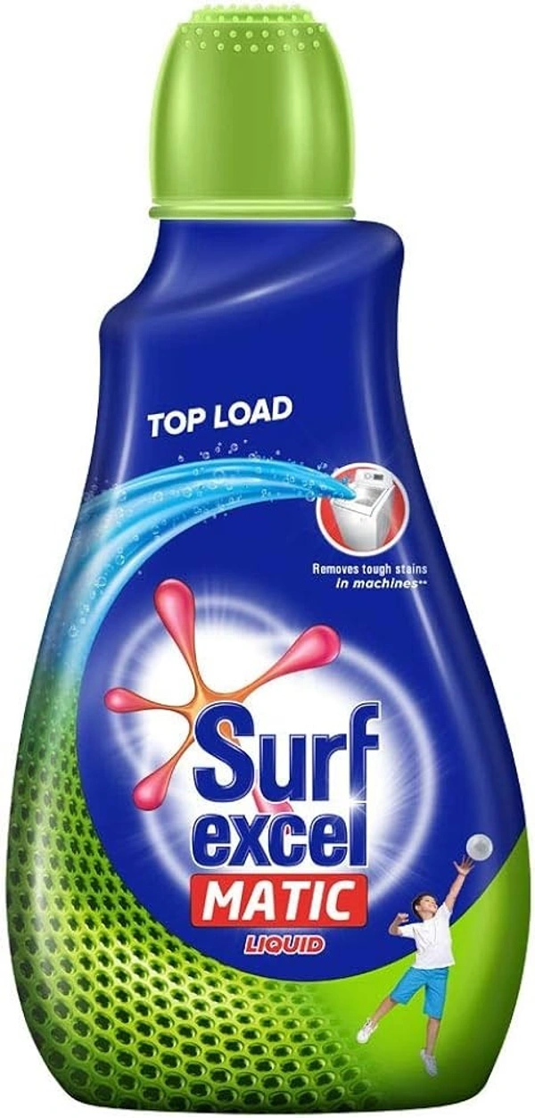 Surf Excel Liquid Detergent Matic Top Load, 1 ltr - 1 Ltr