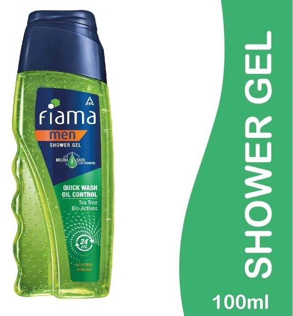 Fiama Men Quick Wash Shower Gel, 100 ml - 100 ml