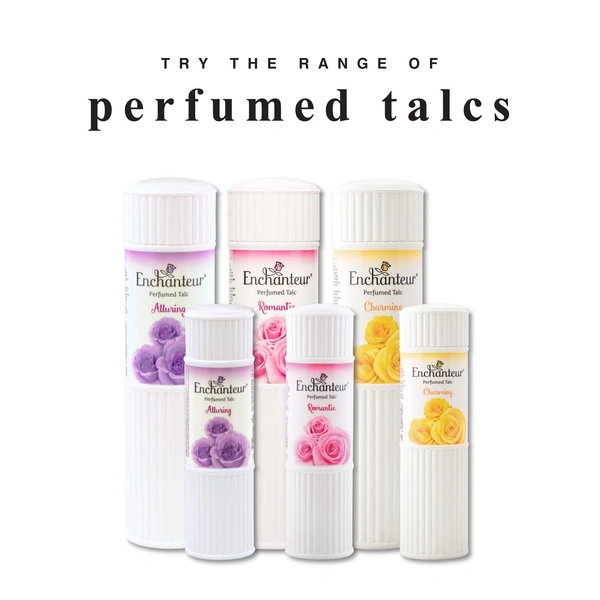 Enchanteur Perfumed Talc Romantic, 250g - 250g