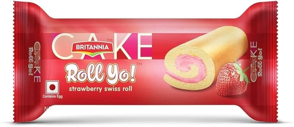 Britannia Swiss Roll Strawberry Cake - 30g - 30g