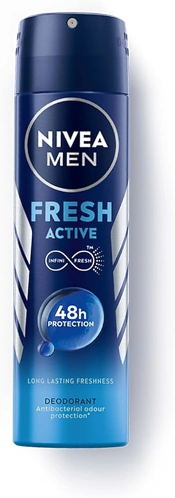 Nivea Men Fresh Active Deodorant, 150 ml - 150 ml