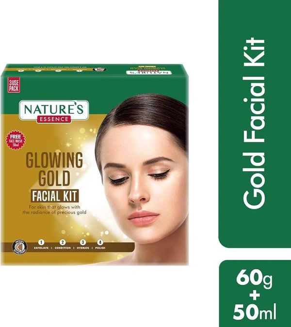 Nature's Mini Gold Kit Combo Face Wash, 52g - 52g
