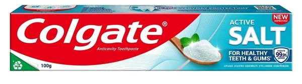 Colgate Active Salt Tooth Brush, 100g - 100g
