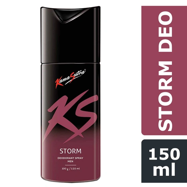 Kama Sutra Storm Deodorant Spray, 150ml - 150ml