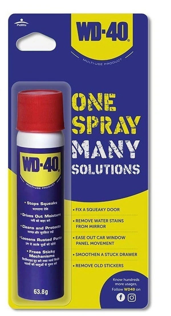 Pidilite WD-40 Multipurpose Spray for Home Improvement, 170g - 170g